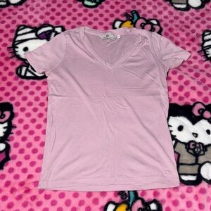 Vineyard Vines Soft Pink V-Neck Tee